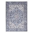 Nourison New Concept Washables 6' x 9' Navy Ivory Vintage Indoor Rug