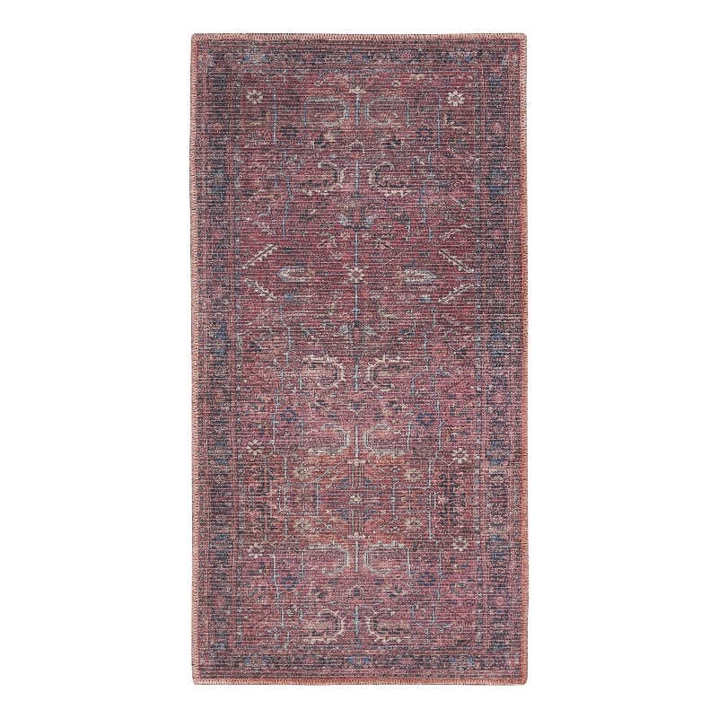 Nourison New Concept Washables 3' x 5' Brick Vintage Indoor Rug