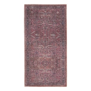 Nourison New Concept Washables 3' x 5' Brick Vintage Indoor Rug