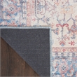 Nourison New Concept Washables 3' x 5' Blue Multicolor Vintage Indoor Rug