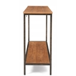 ClickDecor Nolan 2-Tier Console Table Brown