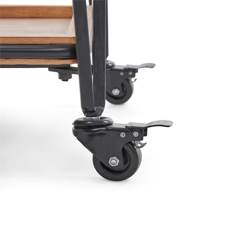ClickDecor Cooper Bar Cart Black