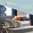 ClickDecor Bella Upholstered Daybed and Trundle Dark Gray
