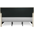 ClickDecor Edmond Storage Bed with Adjustable Height Headboard King Size Beige