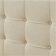 ClickDecor Edmond Storage Bed with Adjustable Height Headboard King Size Beige