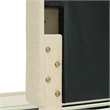 ClickDecor Edmond Storage Bed with Adjustable Height Headboard King Size Beige