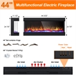 ALEXENT 3 Sided Electric Fireplace 44
