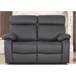 Alexent Leather Recliner Loveseat Power Lift Reclining Sofa Theater Seating Gray