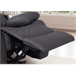 Alexent Leather Recliner Loveseat Power Lift Reclining Sofa Theater Seating Gray