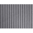 Alexent Fabric Sectional Sofa Deep Seat Left Facing Sleeper Chaise Gray