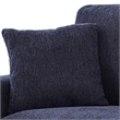Wide Sectional Sofa with Chaise 3 Seat Modular Sofa Chenille Couch Blue