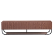 WPFurniture Glam Tv Stand in Brown