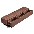 WPFurniture Glam Tv Stand in Brown