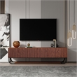 WPFurniture Glam Tv Stand in Brown