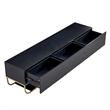WPFurniture Glam Tv Stand in Black