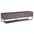 WPFurniture Glam Tv Stand in Gray