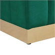 Foxy Velvet Sofa in Green