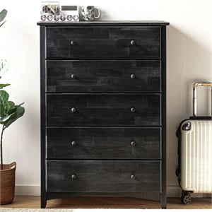 Solid wood New Shaker Style 35&quotW x 50&quotH In Antique Finish