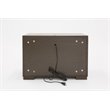 Modrest Ceres 2-Drawer Modern MDF Wood Veneer Nightstand in Oak/Gray