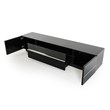 Modrest Caeden Contemporary MDF Wood & Metal TV Stand for TVs up to 79
