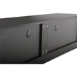 Modrest Caeden Contemporary MDF Wood & Metal TV Stand for TVs up to 79