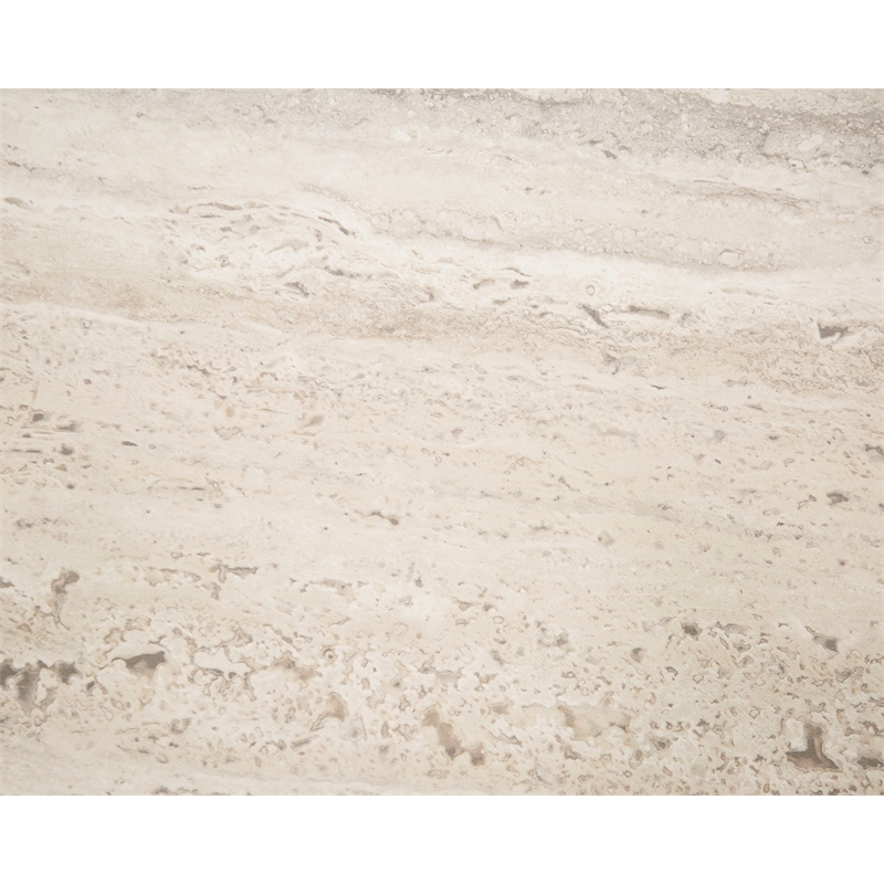 Nova Domus Roma - Modern Travertine Round Coffee Table