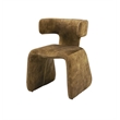 Bergman - Modern Camel Velvet Dining Chair