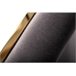 Reba Modern Grey Velvet & Gold Dining Chair (Set of 2)