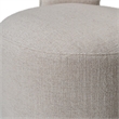 Gordon - Modern Cream Fabric Swivel Dining Chair