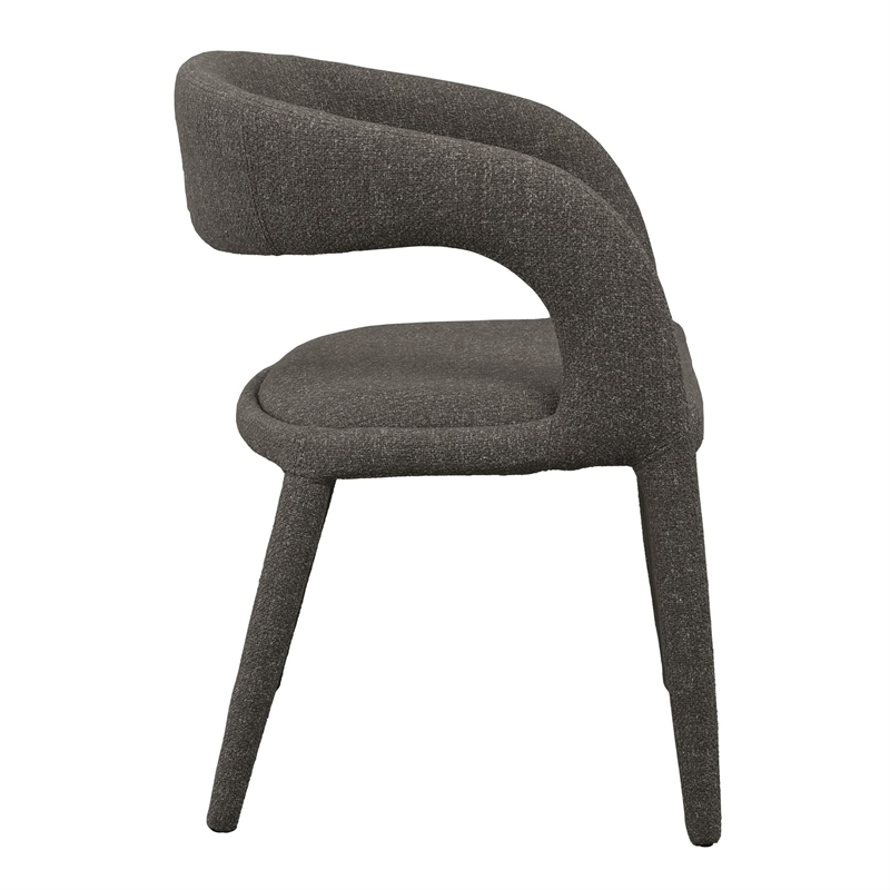 Faerron - Modern Gray Fabric Dining Chair