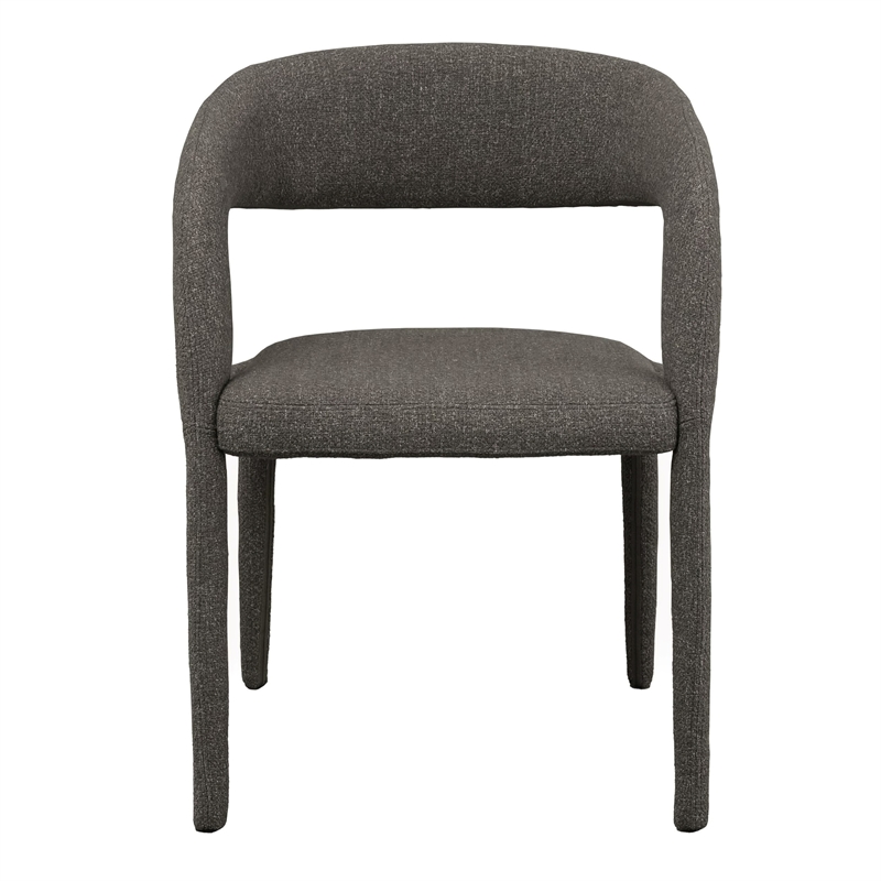 Faerron - Modern Gray Fabric Dining Chair