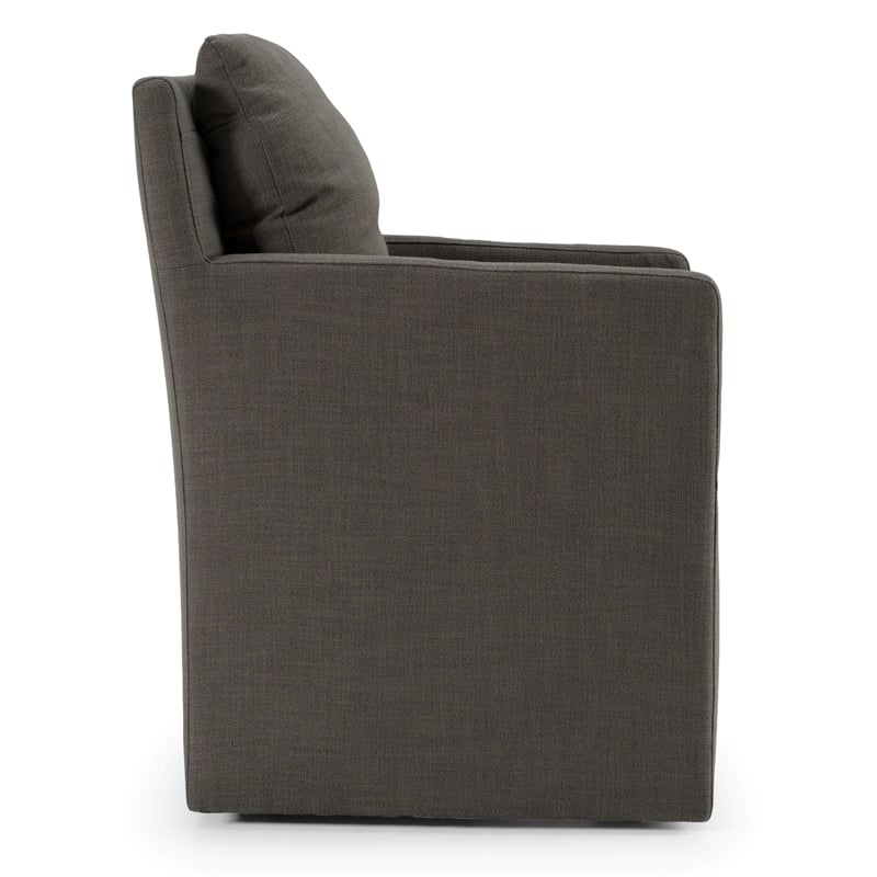 Newcastle - Modern Gray Fabric Dining Chair