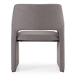 Lasara - Modern Gray Fabric Dining Chair