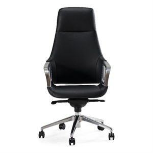 Merlo - Modern Black High Back Executive Office Chair