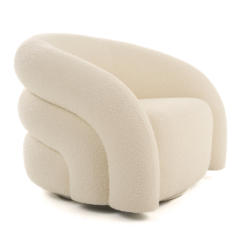 Joshua Modern Fabric Accent Chair