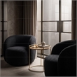 Molina Modern Black Accent Chair