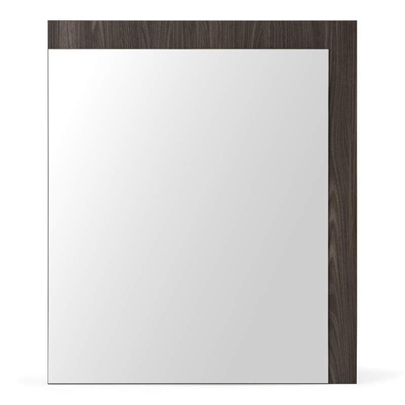 Enzo Italian Modern Gray Oak Mirror
