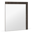 Enzo Italian Modern Gray Oak Mirror