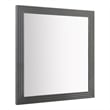 Splendor - Gray High Gloss Slatted MIrror