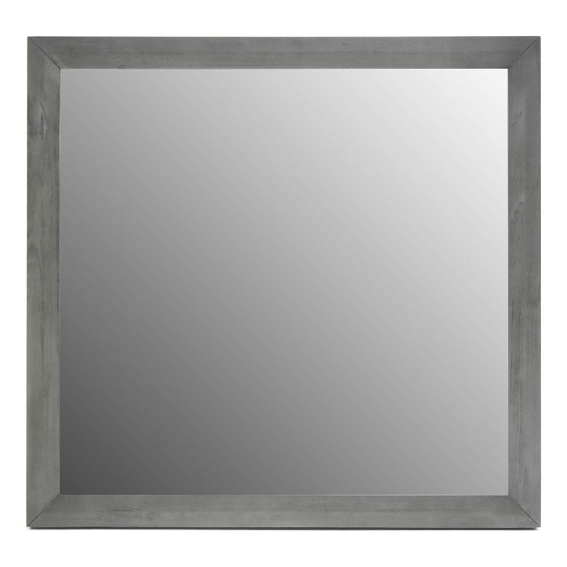Manhattan- Contemporary Gray Mirror