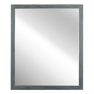Manchester- Contemporary Dark Gray Mirror