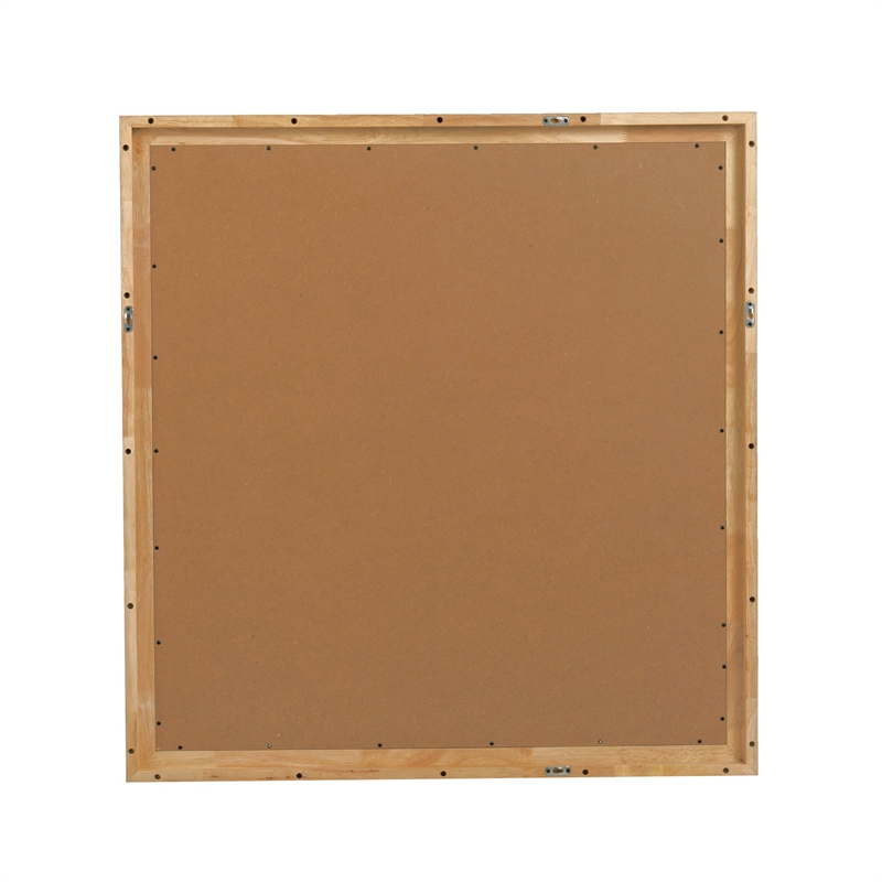 Santa Barbara - Modern Natural Rectangular Mirror