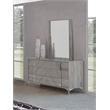 Alexa Italian Modern Gray Dresser