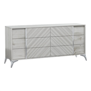 Alexa Italian Modern Gray Dresser