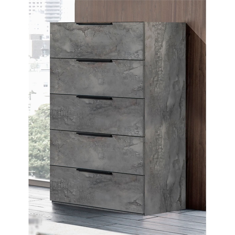 Ferrara - Modern Volcano Oxide Gray Chest
