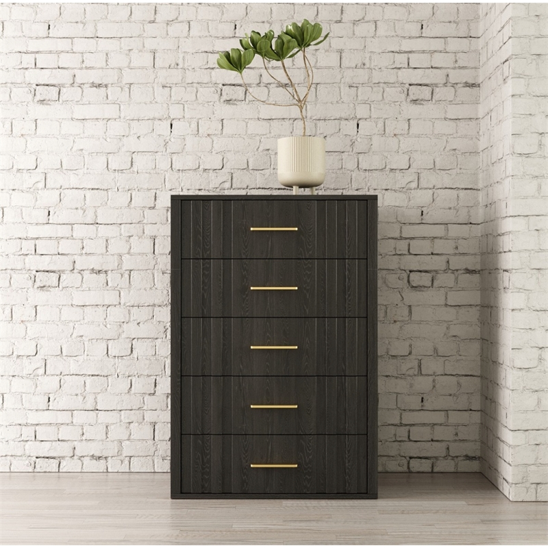 Manchester- Contemporary Dark Gray Chest