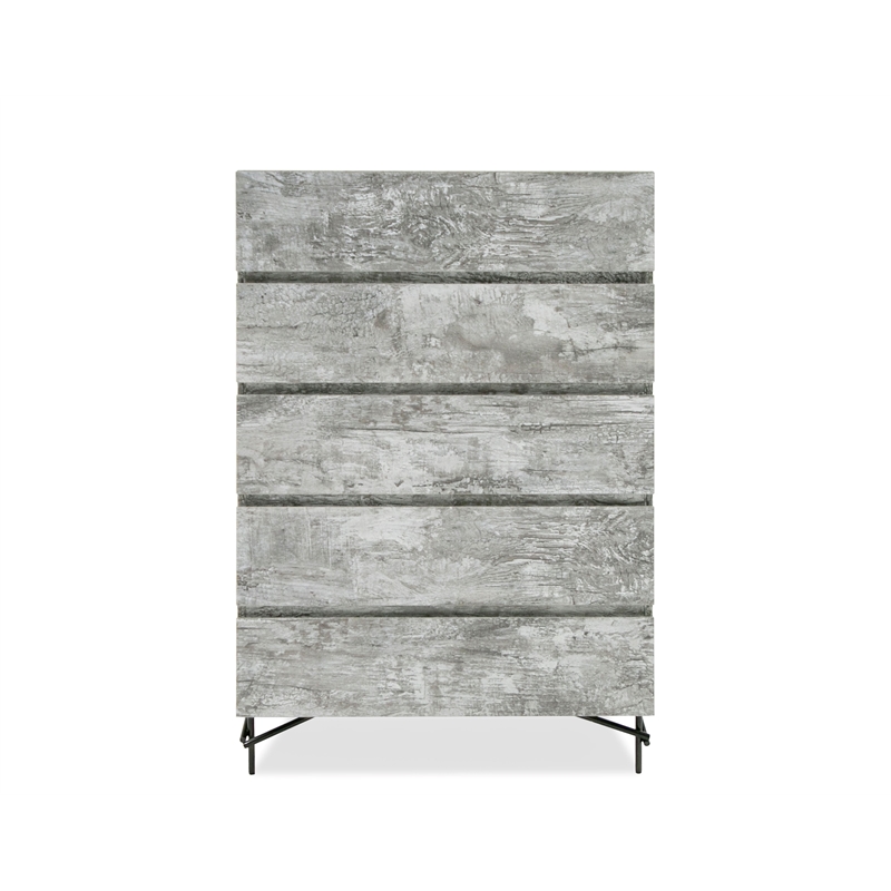 Aria - Italian Modern Multi Gray with texture Chest