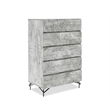 Aria - Italian Modern Multi Gray with texture Chest