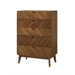 Kamela- Modern Walnut Chest