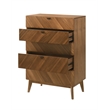 Kamela- Modern Walnut Chest